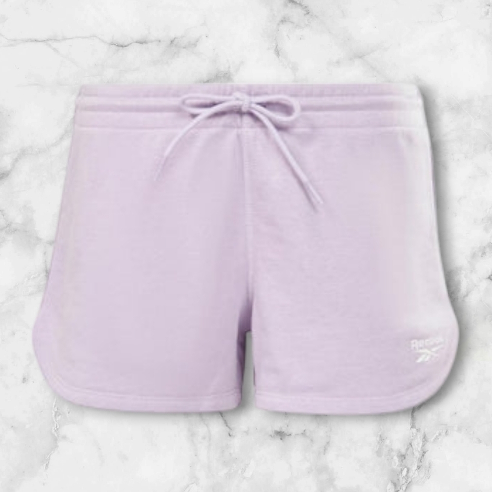Reebok light purple shorts